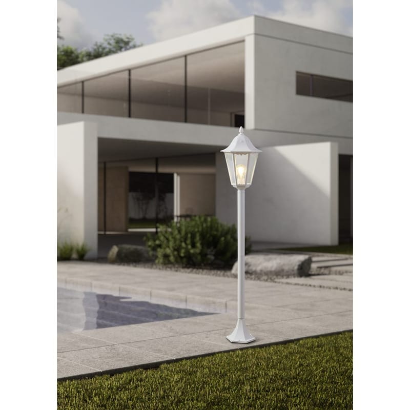 Trädgårdslykta Navedo - Vit, 1200 mm - Belysning - Utomhusbelysning - Stolplyktor & grindlyktor