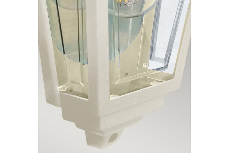 Utomhusvägglampa Elstead Lighting Deco Lane Kräm - Kräm - Belysning - Utomhusbelysning - Fasadbelysning