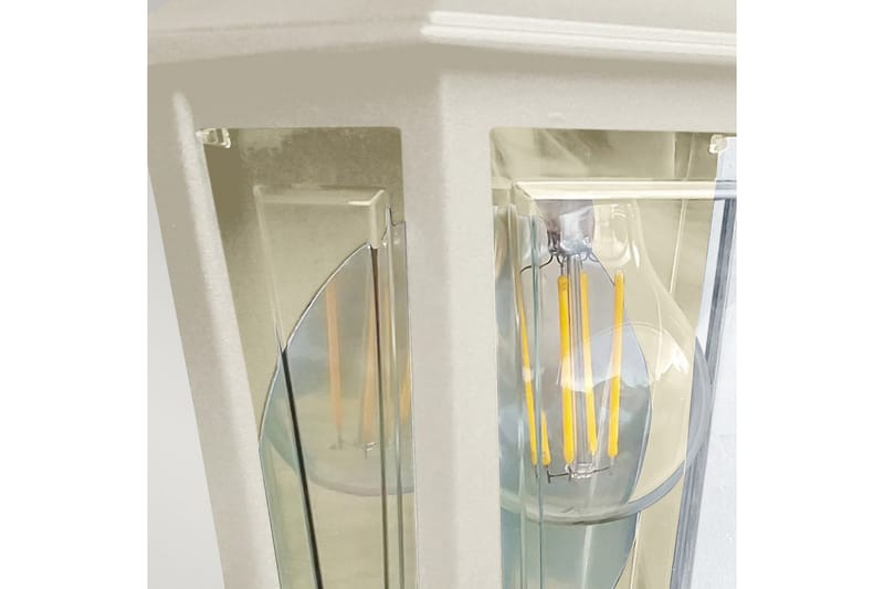 Utomhusvägglampa Elstead Lighting Deco Lane Kräm - Kräm - Belysning - Utomhusbelysning - Fasadbelysning