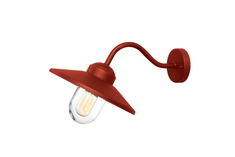 Utomhusvägglampa Elstead Lighting Klampenborg Oxidröd - Oxidröd - Belysning - Utomhusbelysning - Fasadbelysning