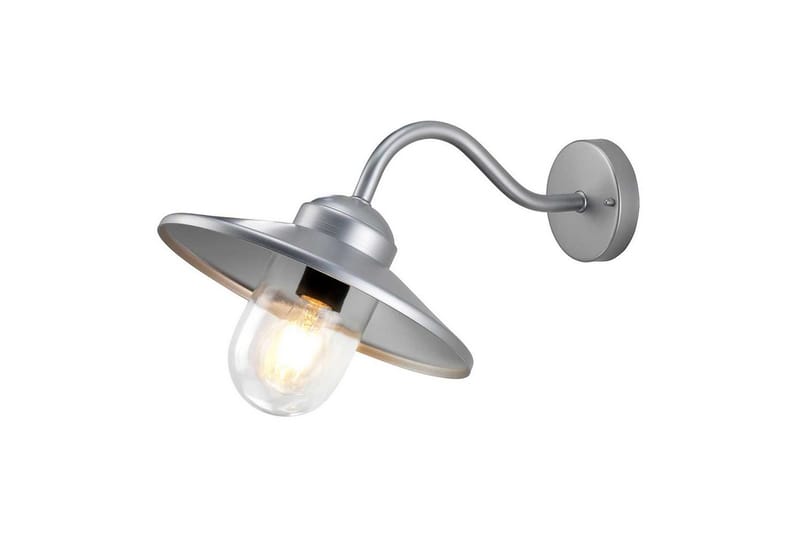 Utomhusvägglampa Elstead Lighting Klampenborg Silver - Silver - Belysning - Utomhusbelysning - Fasadbelysning
