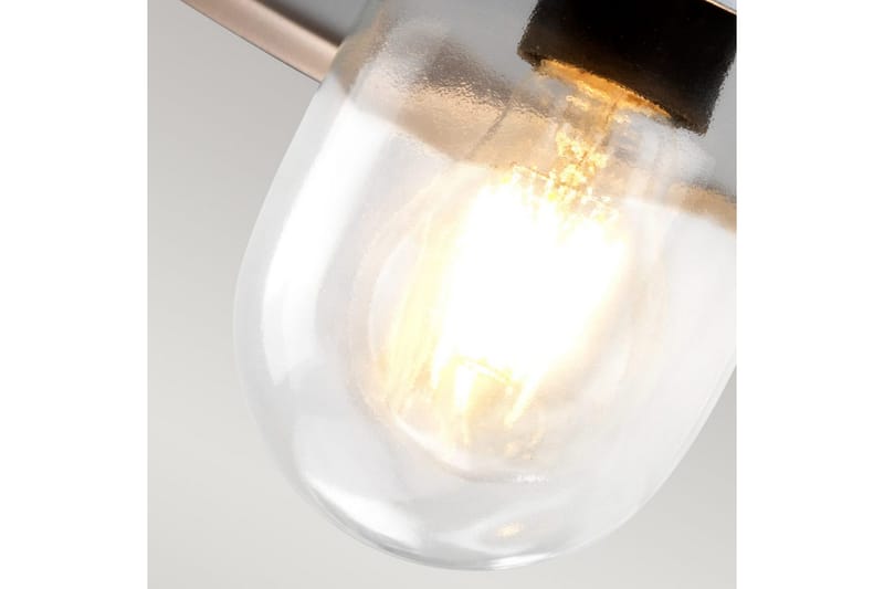 Utomhusvägglampa Elstead Lighting Klampenborg Silver - Silver - Belysning - Utomhusbelysning - Fasadbelysning