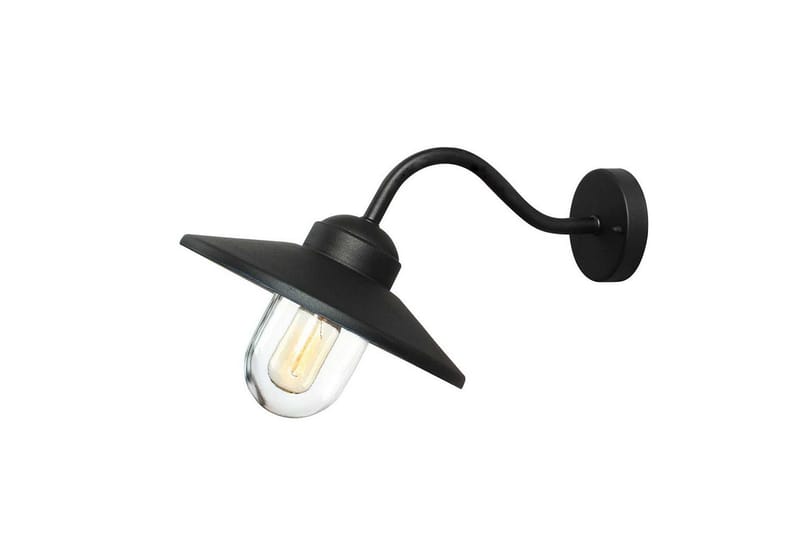 Utomhusvägglampa Elstead Lighting Klampenborg Svart - Svart - Belysning - Utomhusbelysning - Fasadbelysning