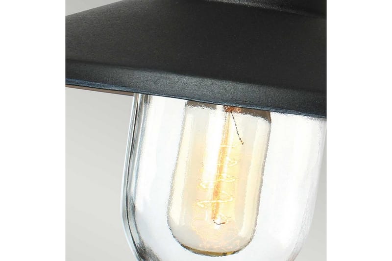 Utomhusvägglampa Elstead Lighting Klampenborg Svart - Svart - Belysning - Utomhusbelysning - Fasadbelysning