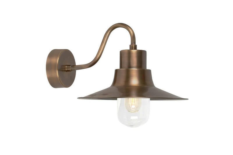 Utomhusvägglampa Elstead Lighting Sheldon Åldrad mässing - Åldrad mässing - Belysning - Utomhusbelysning - Fasadbelysning