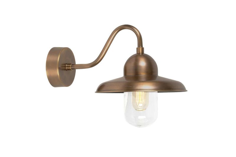 Utomhusvägglampa Elstead Lighting Somerton Åldrad mässing - Åldrad mässing - Belysning - Utomhusbelysning - Fasadbelysning