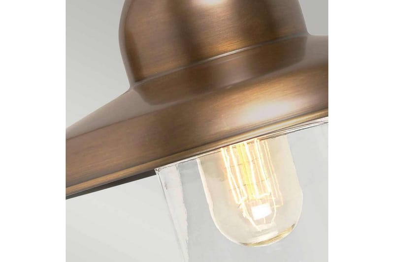 Utomhusvägglampa Elstead Lighting Somerton Åldrad mässing - Åldrad mässing - Belysning - Utomhusbelysning - Fasadbelysning