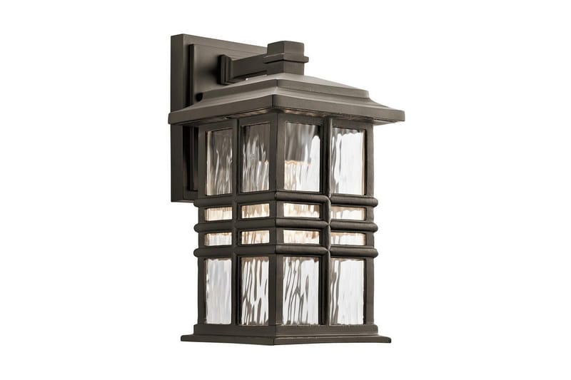Utomhusvägglampa Kichler Beacon Square 165x302x190 mm - 165x302x190 mm - Belysning - Utomhusbelysning - Fasadbelysning