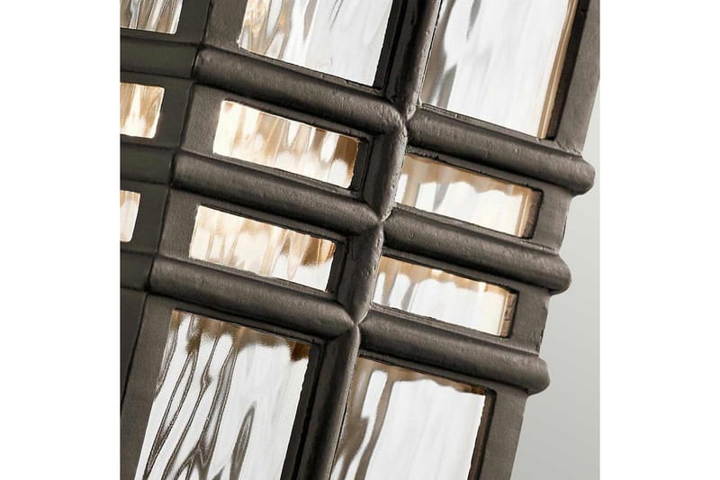 Utomhusvägglampa Kichler Beacon Square 165x302x190 mm - 165x302x190 mm - Belysning - Utomhusbelysning - Fasadbelysning