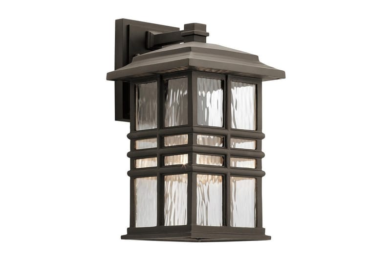 Utomhusvägglampa Kichler Beacon Square 203x359x228 mm - 203x359x228 mm - Belysning - Utomhusbelysning - Fasadbelysning