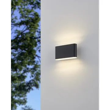 Utvändig vägglampa Grutti - Antracit - Belysning - Utomhusbelysning - Fasadbelysning