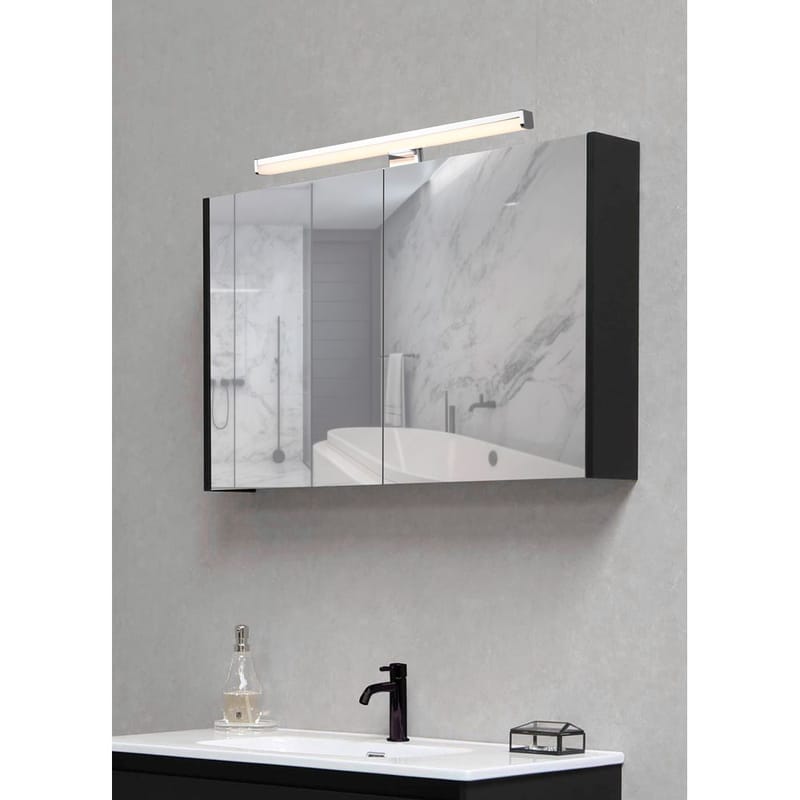 Vägglampa Lino - Krom - Belysning - Utomhusbelysning - Fasadbelysning