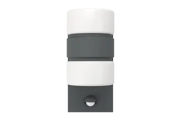 Vägglampa Utebelysning Eglo Atollari Silver/Vit - Silver/Vit - Belysning - Utomhusbelysning - Fasadbelysning