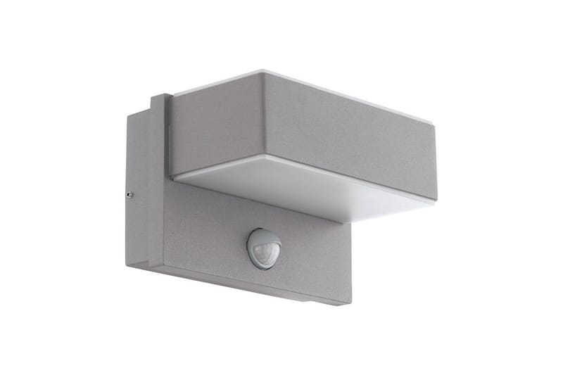 Vägglampa Utebelysning Eglo Azzinano med Sensor, Silver/Vit