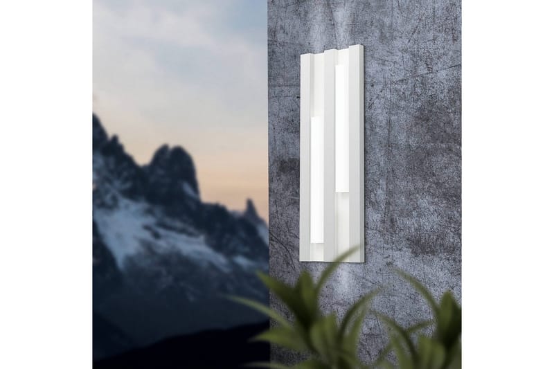 Vägglampa Utebelysning Eglo Fandina Vit/Vit - Vit - Belysning - Utomhusbelysning - Fasadbelysning