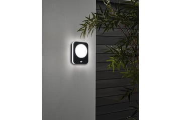 Vägglampa Utebelysning Eglo Madriz med Sensor - Svart/Vit - Belysning - Utomhusbelysning - Fasadbelysning
