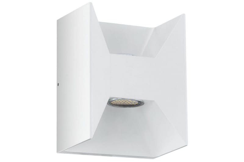 Vägglampa Utebelysning Eglo Morino Vit, Vit