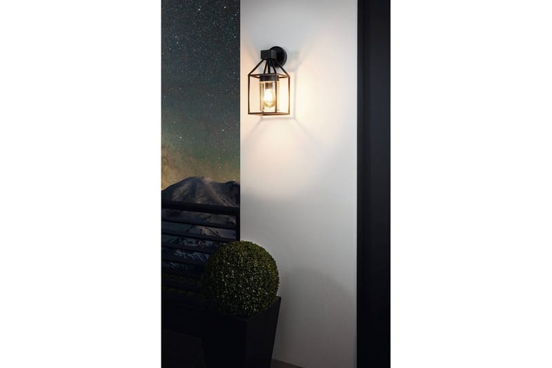 Vägglampa Utebelysning Eglo Trecate - Svart - Belysning - Utomhusbelysning - Fasadbelysning