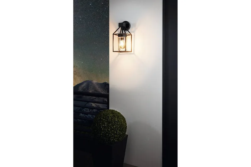 Vägglampa Utebelysning Eglo Trecate - Svart - Belysning - Utomhusbelysning - Fasadbelysning
