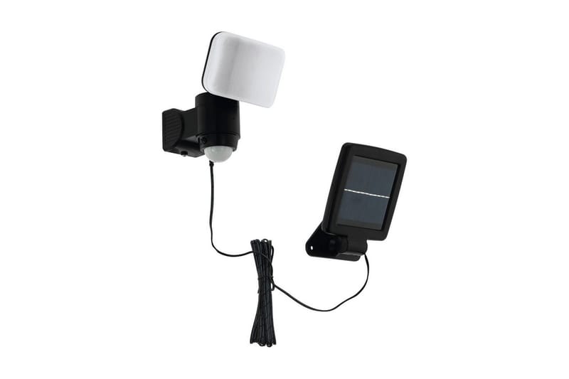 Väggstrålkastare Utebelysning Eglo Casabas med Sensor Svart, Svart/Vit