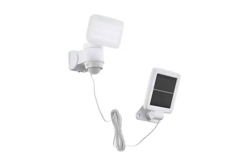 Väggstrålkastare Utebelysning Eglo Casabas med Sensor Vit, Vit