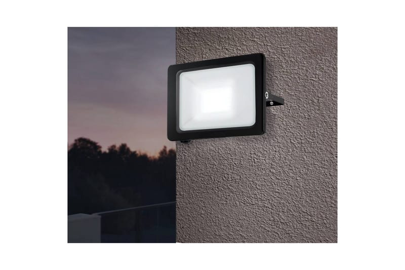 Väggstrålkastare Utebelysning Eglo Faedo 3 102W, Svart - Svart - Belysning - Utomhusbelysning - Fasadbelysning