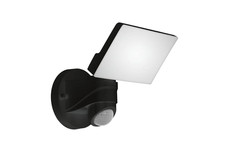 Väggstrålkastare Utebelysning Eglo Pagino med Sensor, Svart
