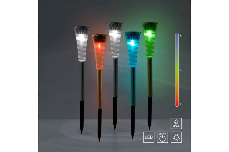 Zumi-Sol Just Light Marklampa - Grey - Belysning - Utomhusbelysning - Markbelysning