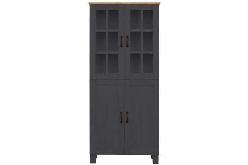 Alby Högskåp till Badrum 130x75x30 cm - Grå - Förvaring - Badrumsförvaring & tvättstuga inredning - Badrumsskåp