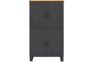 Alby Högskåp till Badrum 130x75x30 cm - Grå - Förvaring - Badrumsförvaring & tvättstuga inredning - Badrumsskåp