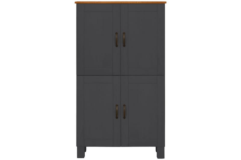 Alby Högskåp till Badrum 130x75x30 cm - Grå - Förvaring - Badrumsförvaring & tvättstuga inredning - Badrumsskåp