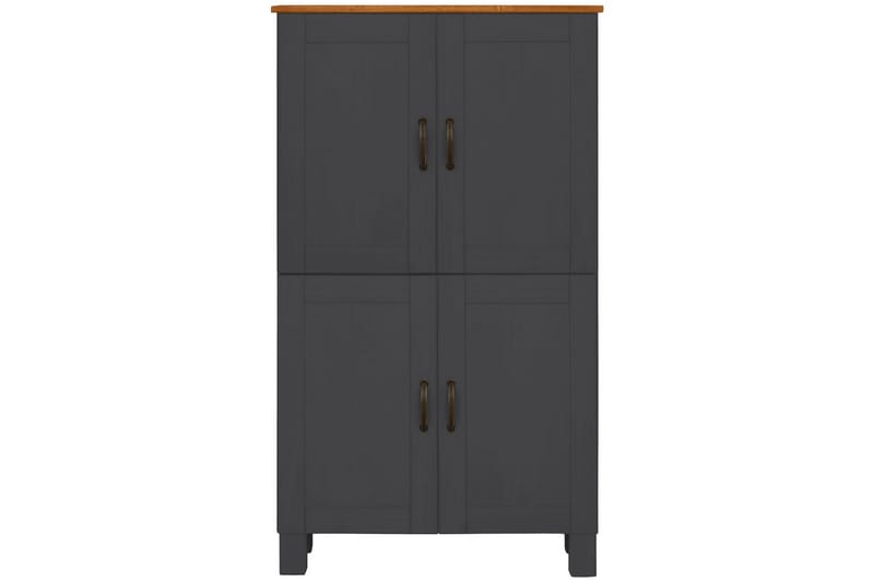 Alby Högskåp till Badrum 130x75x30 cm - Grå - Förvaring - Badrumsförvaring & tvättstuga inredning - Badrumsskåp