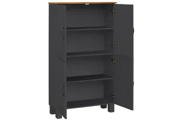Alby Högskåp till Badrum 130x75x30 cm - Grå - Förvaring - Badrumsförvaring & tvättstuga inredning - Badrumsskåp