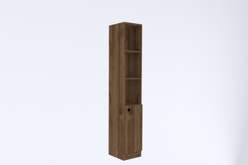 Andifli Badrumsförvaring 30x170 cm - Brun - Förvaring - Badrumsförvaring & tvättstuga inredning