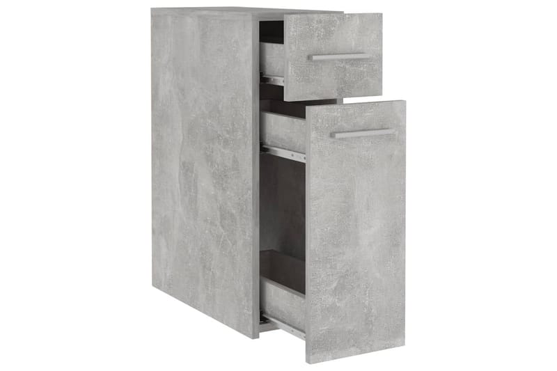Apoteksskåp betonggrå 20x45,5x60 cm spånskiva - Grå - Badrumsskåp