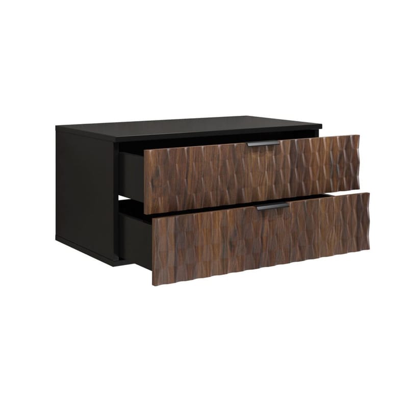 Badrumsmöbel Enzo med 2 Lådor Väggmonterad - 81 cm - Förvaring - Badrumsförvaring & tvättstuga inredning - Badrumsskåp