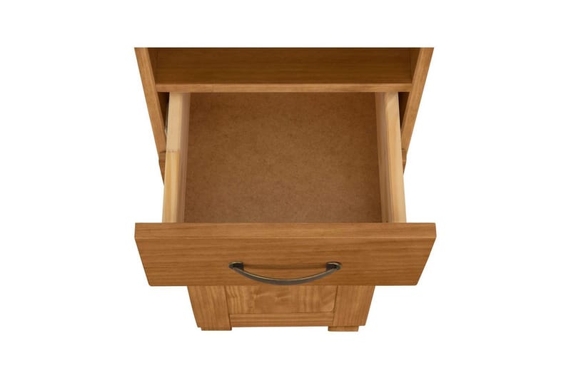 Badrumsskåp Alby 33x30x180 cm, Betsad/Vax - 33x30x180 cm, Betsad/Vax - Förvaring - Badrumsförvaring & tvättstuga inredning - Badrumsskåp