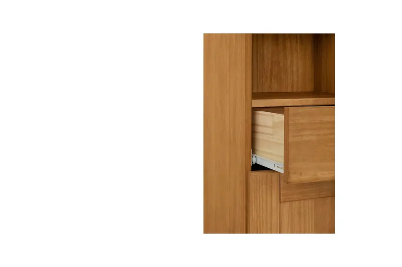 Badrumsskåp Alby 33x30x180 cm, Betsad/Vax - 33x30x180 cm, Betsad/Vax - Förvaring - Badrumsförvaring & tvättstuga inredning - Badrumsskåp