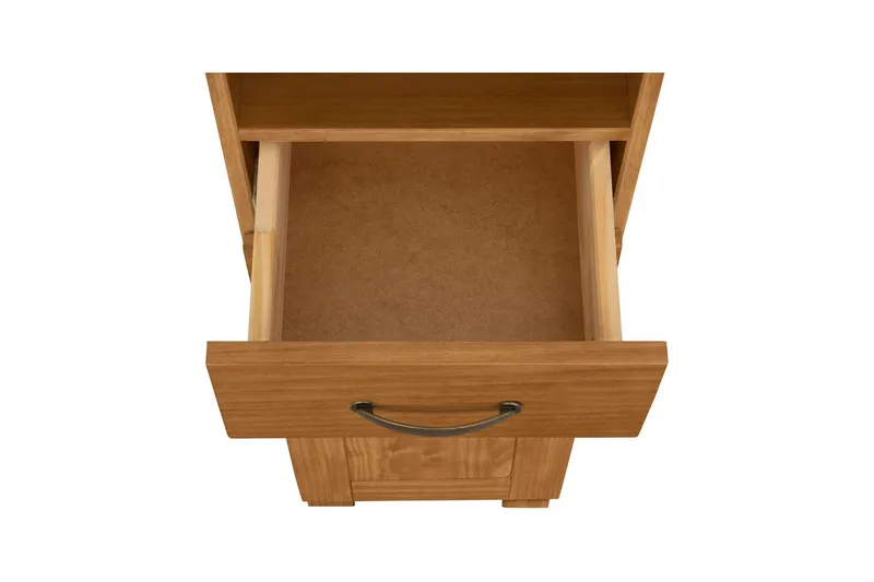 Badrumsskåp Alby 33x30x180 cm, Betsad/Vax - 33x30x180 cm, Betsad/Vax - Förvaring - Badrumsförvaring & tvättstuga inredning - Badrumsskåp