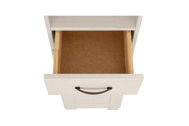 Badrumsskåp Alby 33x30x180 cm, Vit/Honung - 33x30x180 cm, Vit/Honung - Förvaring - Badrumsförvaring & tvättstuga inredning - Badrumsskåp