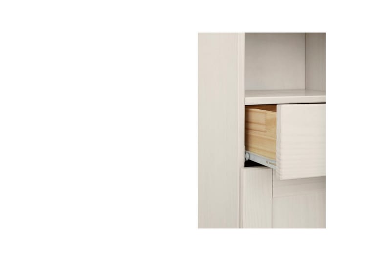 Badrumsskåp Alby 33x30x180 cm, Vit/Honung - 33x30x180 cm, Vit/Honung - Förvaring - Badrumsförvaring & tvättstuga inredning - Badrumsskåp