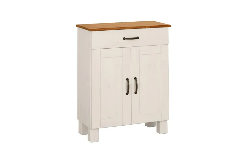 Badrumsskåp Alby 60x30x80 cm, Vit/Honung, 60x30x80 cm, Vit/Honung