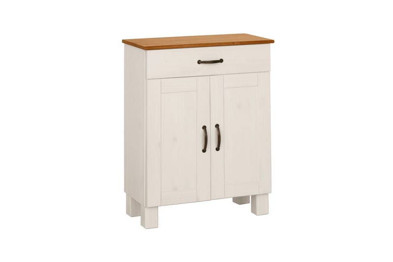 Badrumsskåp Alby 60x30x80 cm, Vit/Honung, 60x30x80 cm, Vit/Honung