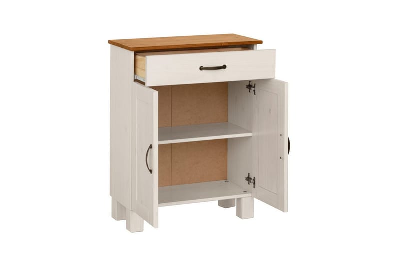 Badrumsskåp Alby 60x30x80 cm, Vit/Honung - 60x30x80 cm, Vit/Honung - Förvaring - Badrumsförvaring & tvättstuga inredning - Badrumsskåp