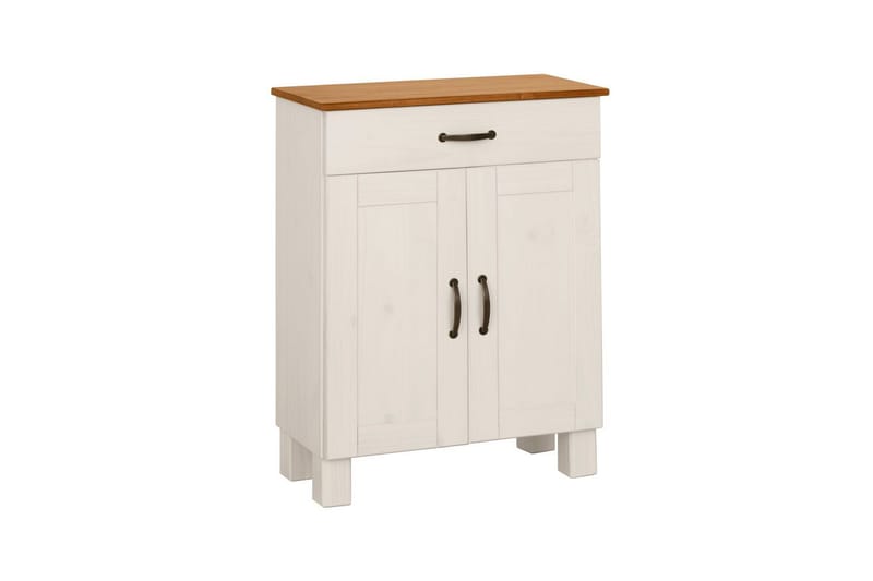 Badrumsskåp Alby 60x30x80 cm, Vit/Honung - 60x30x80 cm, Vit/Honung - Förvaring - Badrumsförvaring & tvättstuga inredning - Badrumsskåp