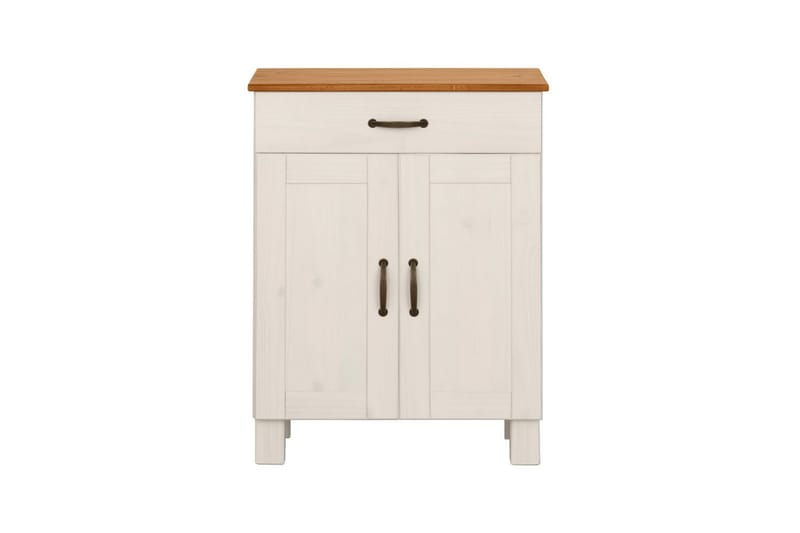 Badrumsskåp Alby 60x30x80 cm, Vit/Honung - 60x30x80 cm, Vit/Honung - Förvaring - Badrumsförvaring & tvättstuga inredning - Badrumsskåp