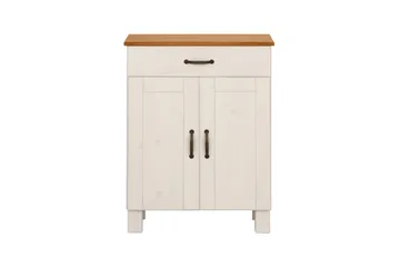 Badrumsskåp Alby 60x30x80 cm, Vit/Honung - 60x30x80 cm, Vit/Honung - Förvaring - Badrumsförvaring & tvättstuga inredning - Badrumsskåp