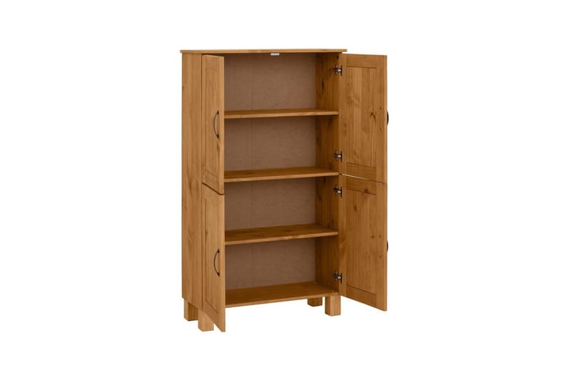 Badrumsskåp Alby 75x30x130 cm, Betsad/Vax - 75x30x130 cm, Betsad/Vax - Förvaring - Badrumsförvaring & tvättstuga inredning - Badrumsskåp