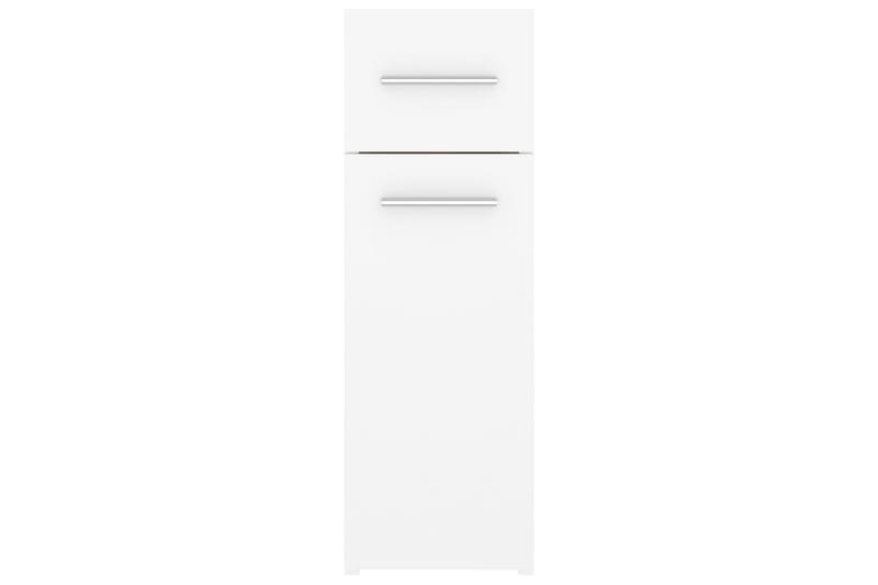 Apoteksskåp vit 20x45,5x60 cm spånskiva - Vit - Förvaring - Badrumsförvaring & tvättstuga inredning - Badrumsskåp
