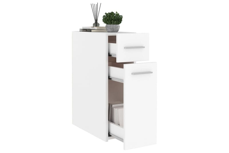 Apoteksskåp vit 20x45,5x60 cm spånskiva - Vit - Förvaring - Badrumsförvaring & tvättstuga inredning - Badrumsskåp